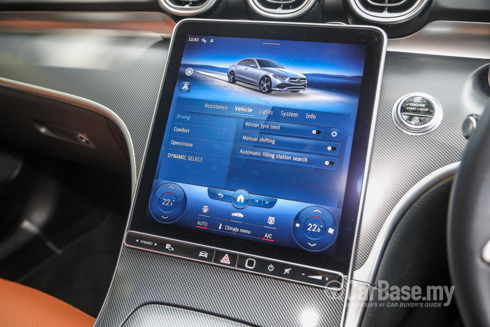 Mercedes-Benz C-Class W206 (2022) Interior