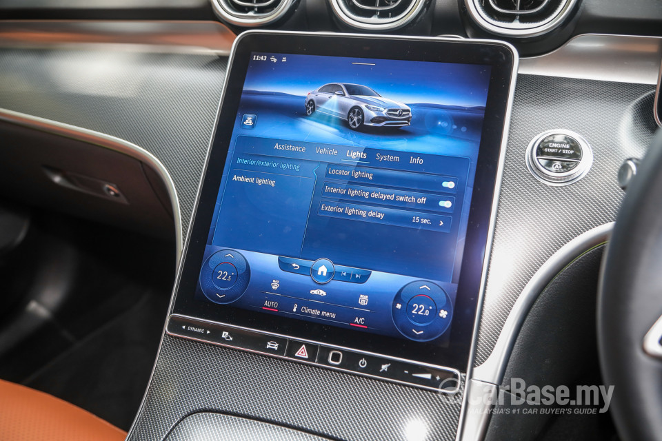 Mercedes-Benz C-Class W206 (2022) Interior