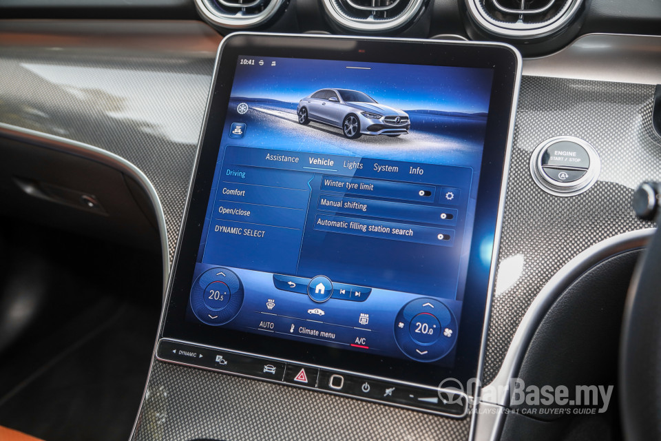 Mercedes-Benz C-Class W206 (2022) Interior