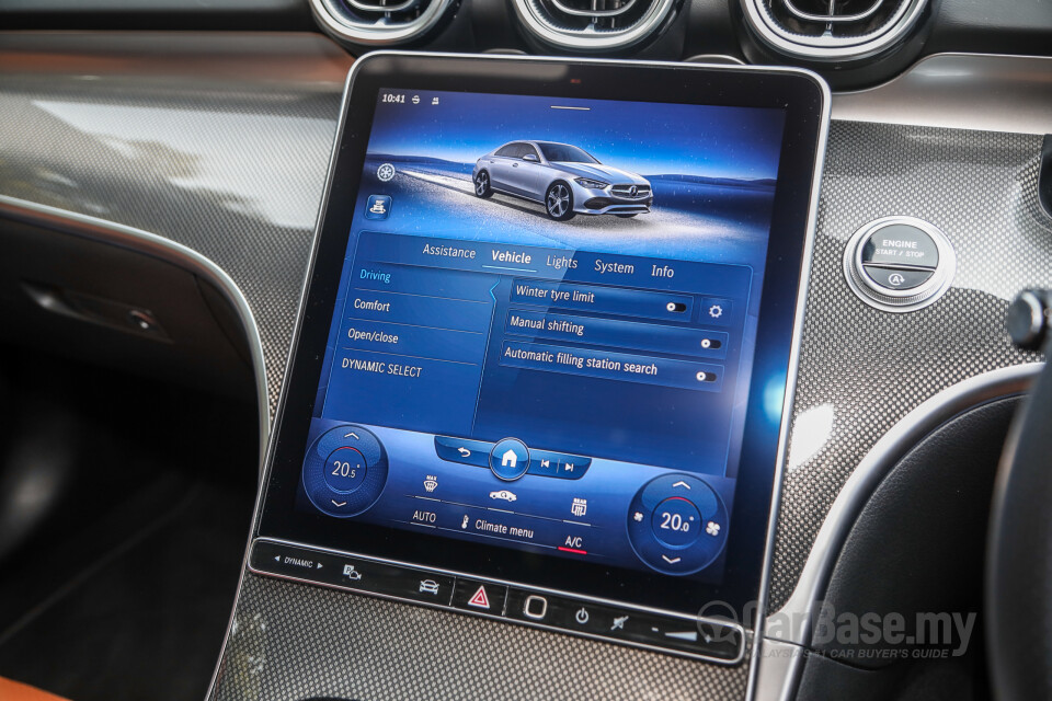 Mercedes-Benz C-Class W206 (2022) Interior