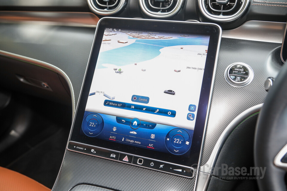 Mercedes-Benz C-Class W206 (2022) Interior
