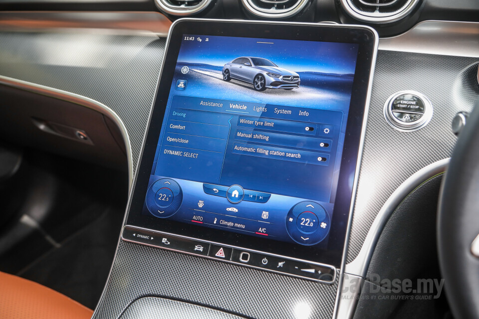 Mercedes-Benz C-Class W206 (2022) Interior