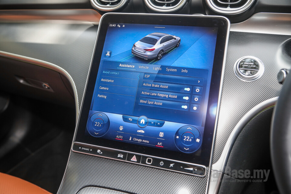 Mercedes-Benz C-Class W206 (2022) Interior