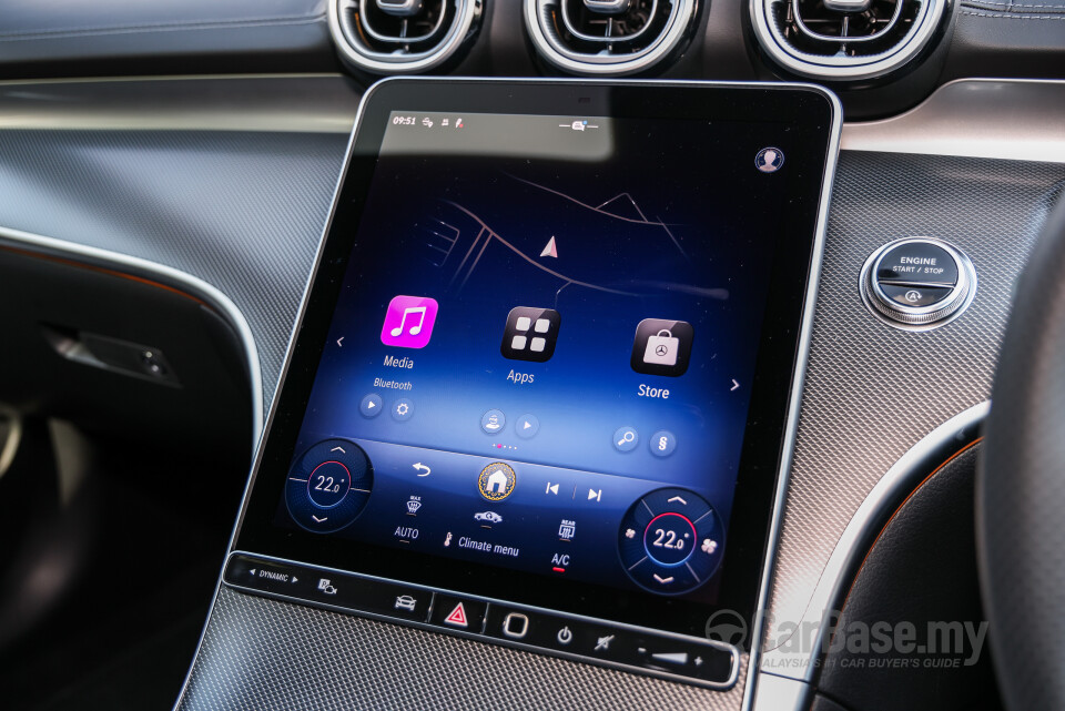 Mercedes-Benz C-Class W206 (2022) Interior