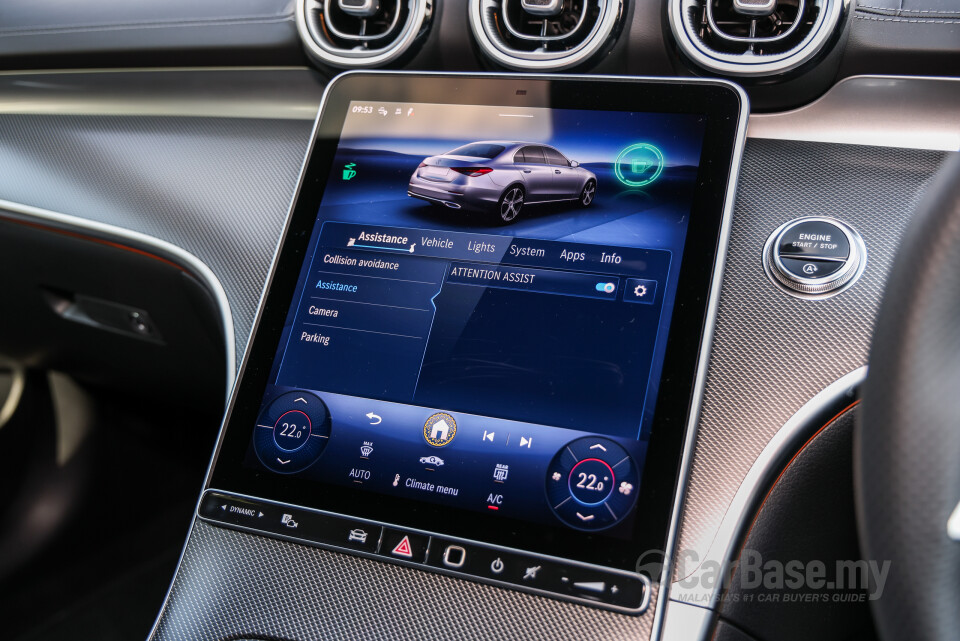 Mercedes-Benz C-Class W206 (2022) Interior