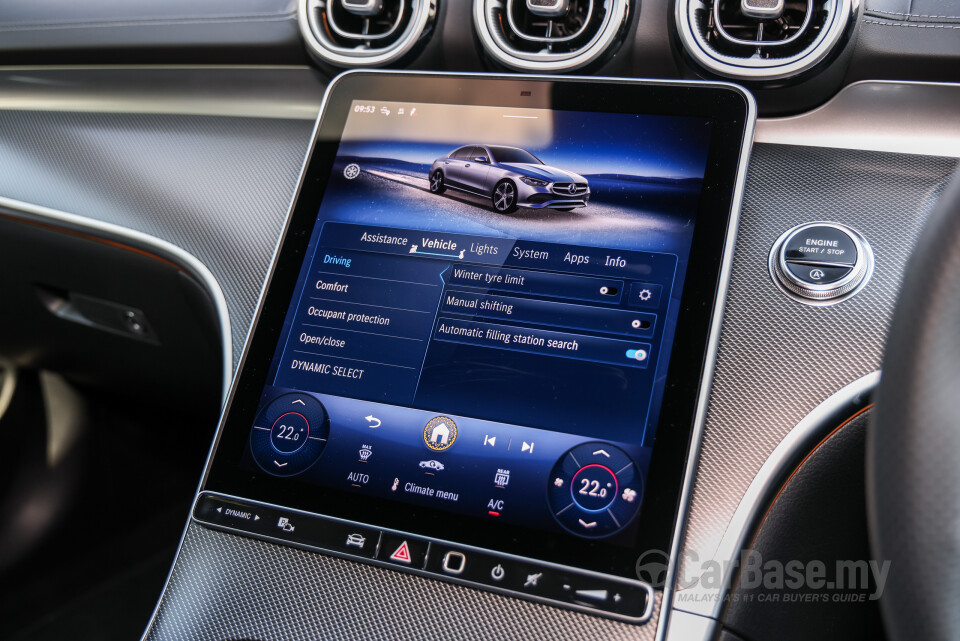 Mercedes-Benz C-Class W206 (2022) Interior