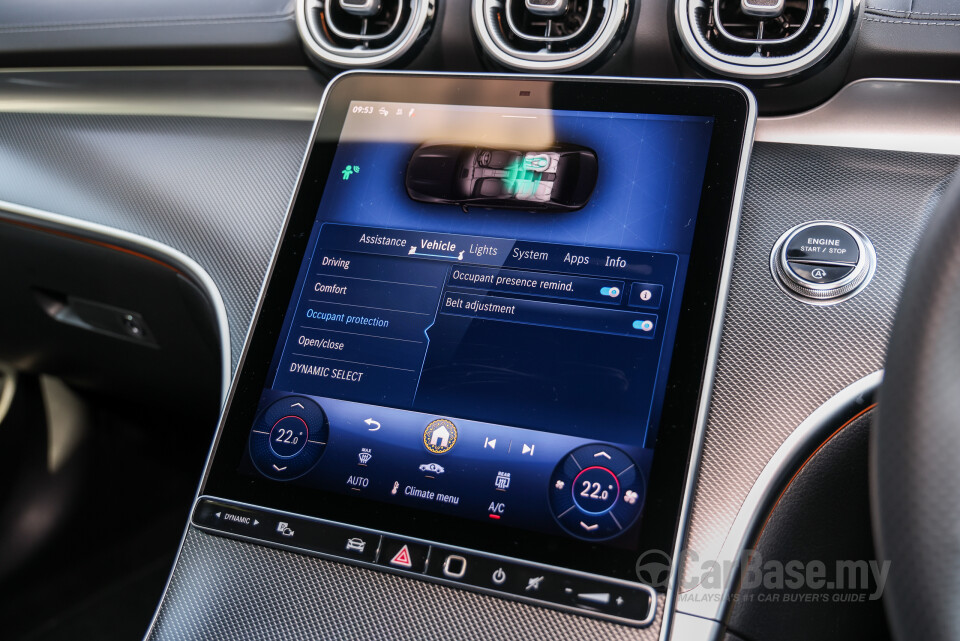 Mercedes-Benz C-Class W206 (2022) Interior