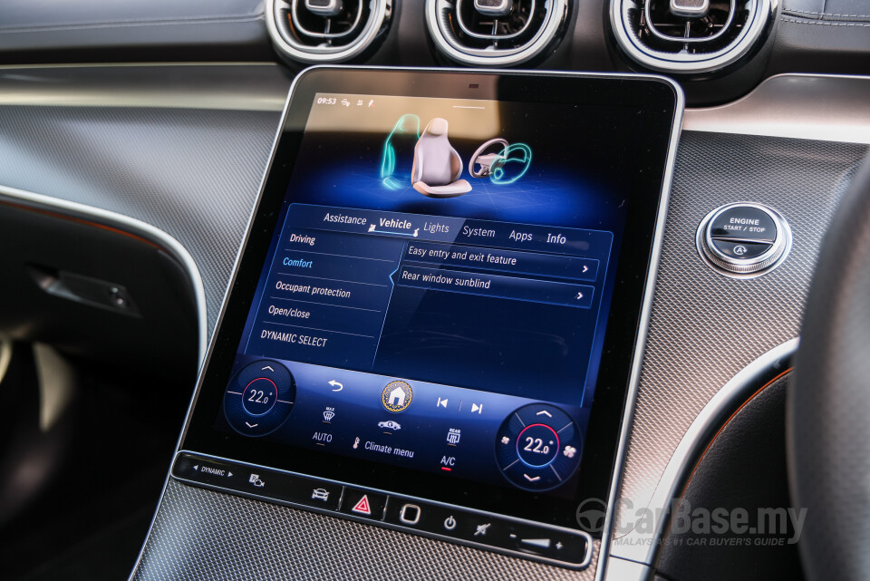 Mercedes-Benz C-Class W206 (2022) Interior