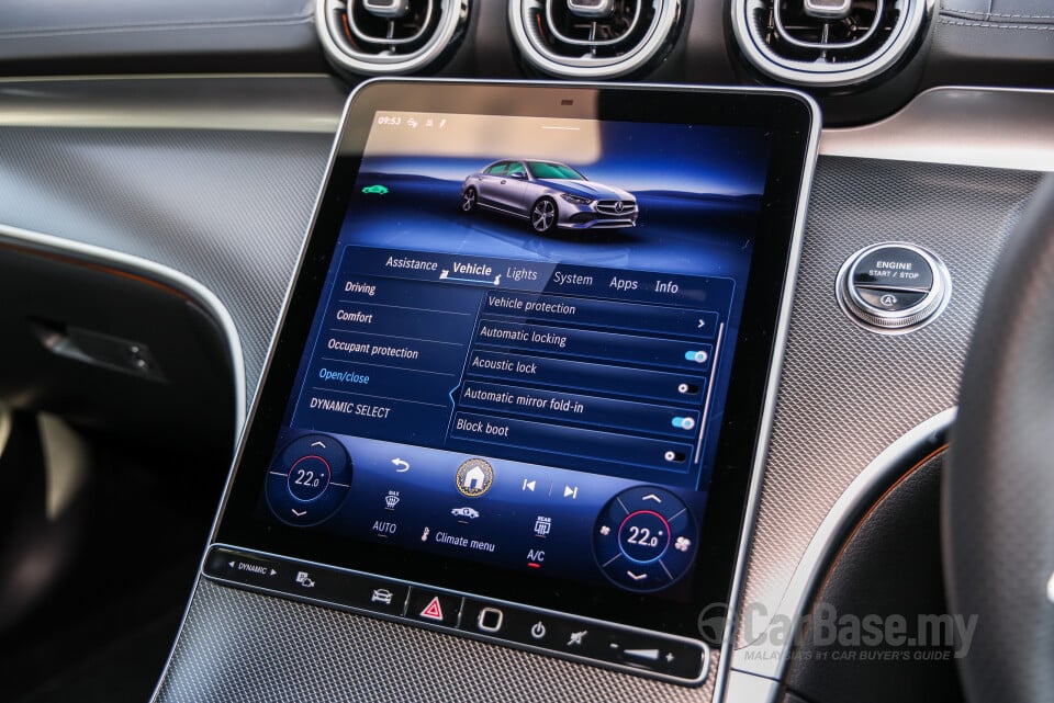Mercedes-Benz C-Class W206 (2022) Interior