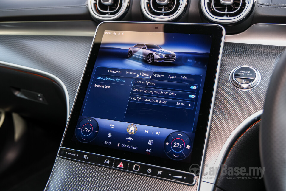 Mercedes-Benz C-Class W206 (2022) Interior