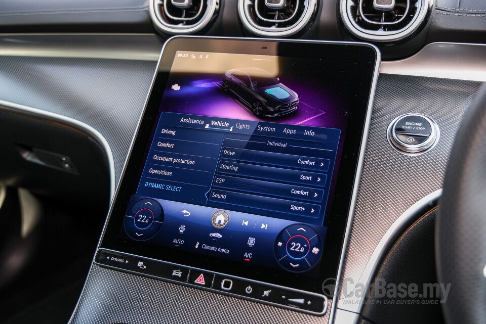 Mercedes-Benz C-Class W206 (2022) Interior