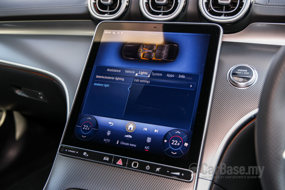 Mercedes-Benz C-Class W206 (2022) Interior