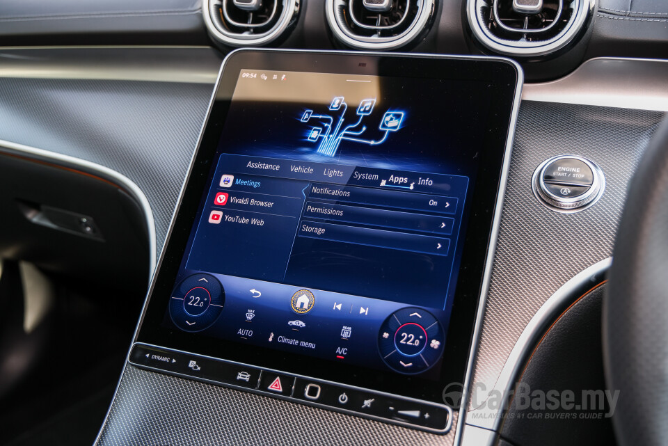 Mercedes-Benz C-Class W206 (2022) Interior