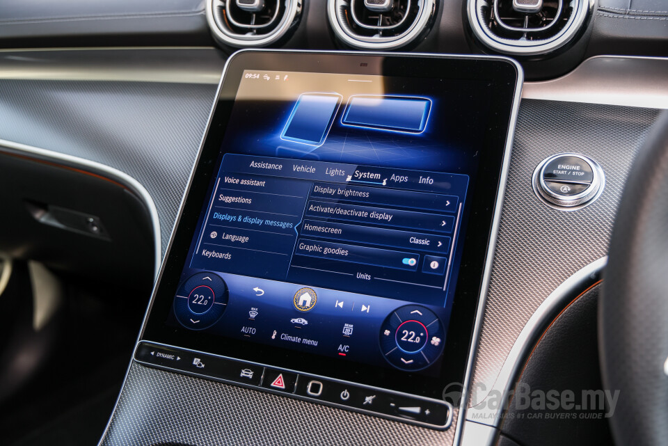 Mercedes-Benz C-Class W206 (2022) Interior