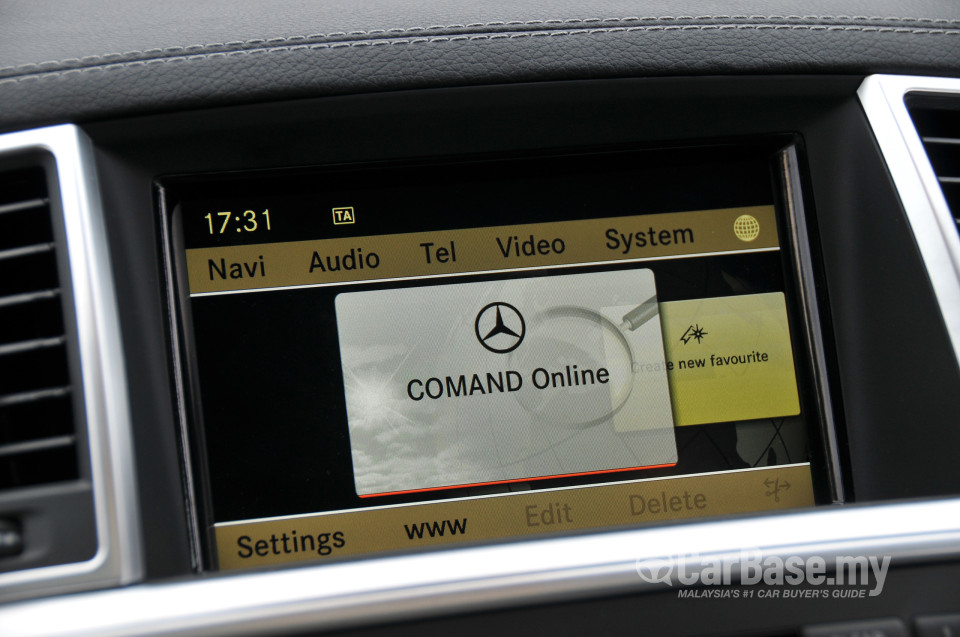 Mercedes-Benz GLE W166 (2012) Interior