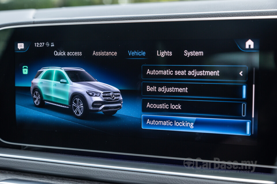 Mercedes-Benz GLE V167 (2019) Interior