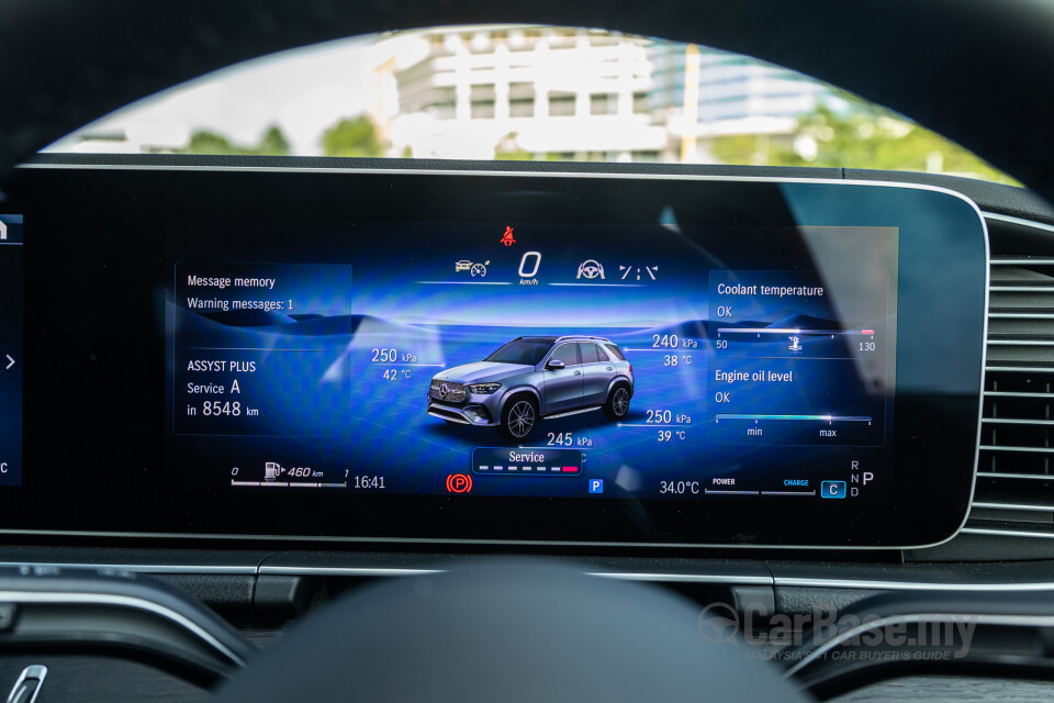 Mercedes-Benz GLE V167 Facelift (2024) Interior