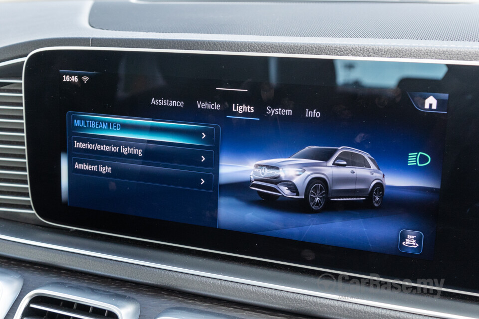 Mercedes-Benz GLE V167 Facelift (2024) Interior