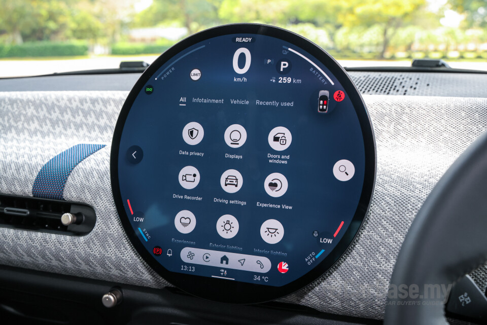 MINI Electric J01 (2024) Interior