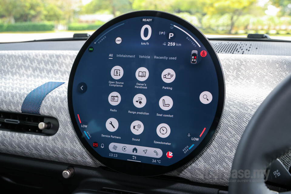 MINI Electric J01 (2024) Interior