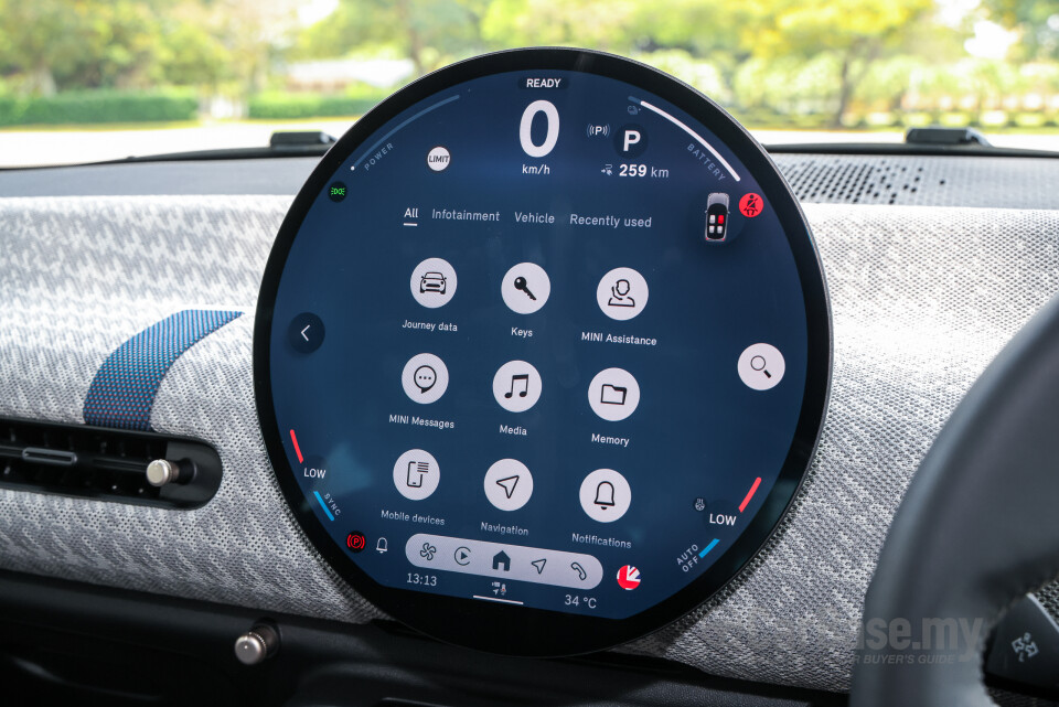 MINI Electric J01 (2024) Interior