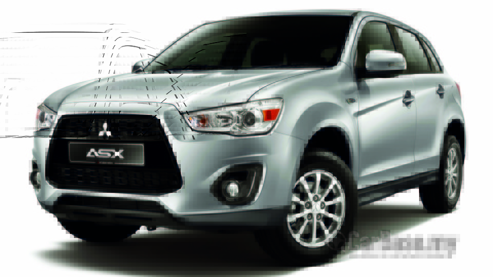 Mitsubishi ASX Mk1 Facelift (2013) Exterior