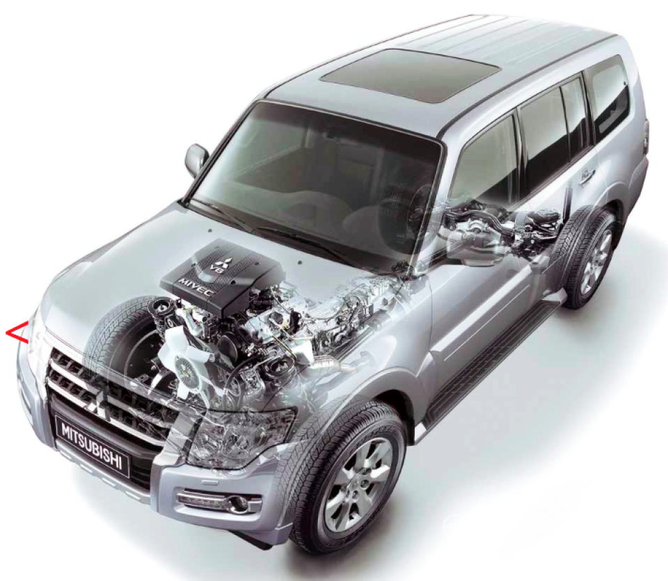 Mitsubishi Pajero V80 Facelift 2 (2014) Exterior