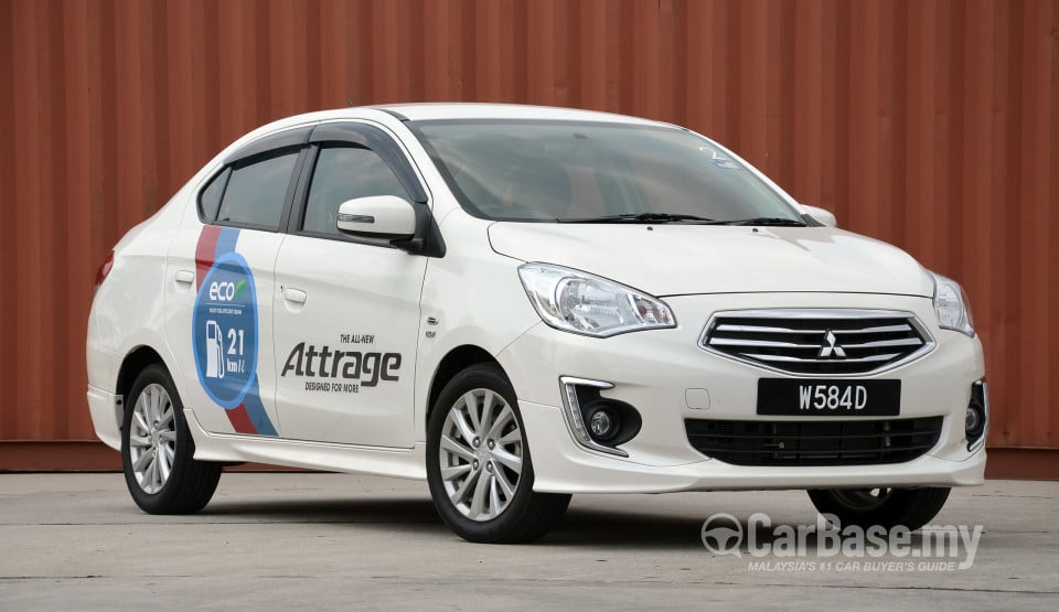 Mitsubishi Attrage Mk1 (2013) Exterior