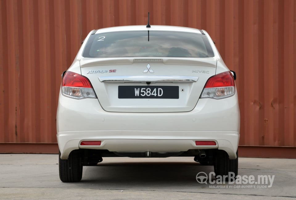 Mitsubishi Attrage Mk1 (2013) Exterior