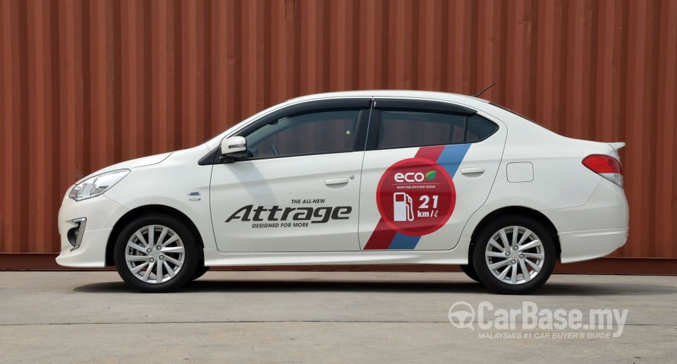 Mitsubishi Attrage Mk1 (2013) Exterior