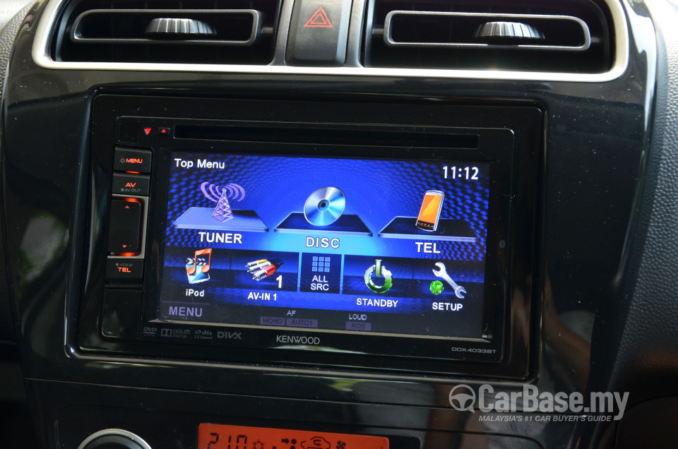 Mitsubishi Attrage Mk1 (2013) Interior