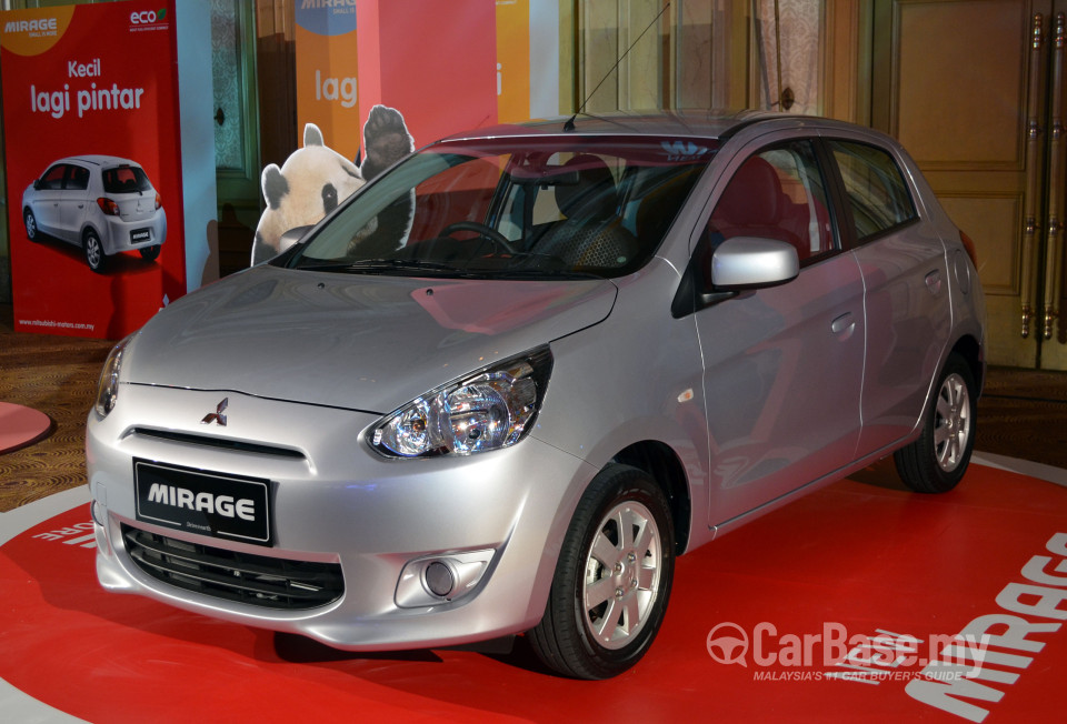 Mitsubishi Mirage Mk1 (2012) Exterior