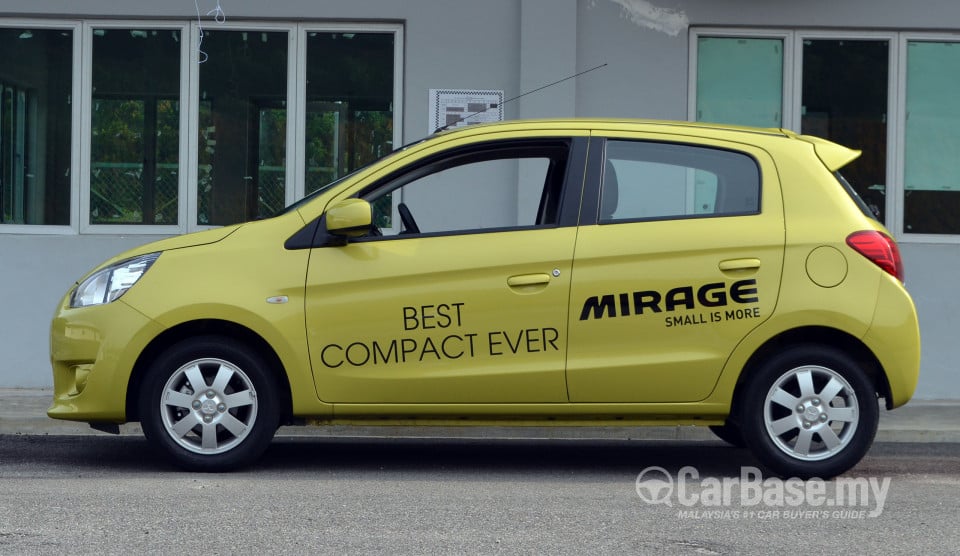 Mitsubishi Mirage Mk1 (2012) Exterior