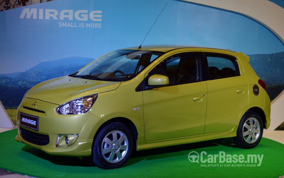 Mitsubishi Mirage Mk1 (2012) Exterior