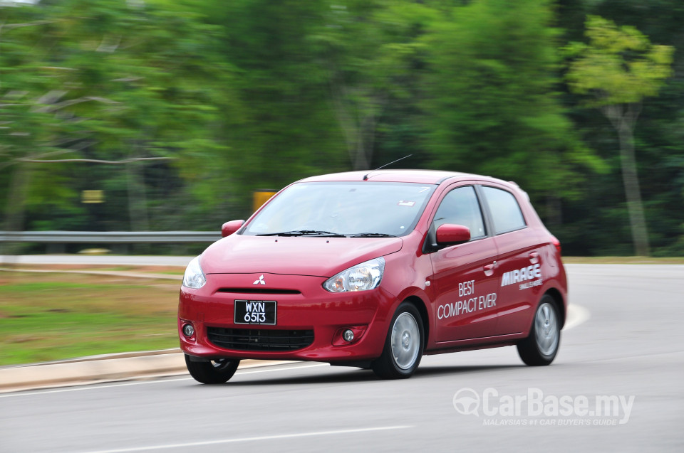 Mitsubishi Mirage Mk1 (2012) Exterior