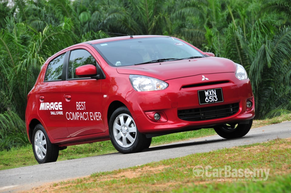Mitsubishi Mirage Mk1 (2012) Exterior