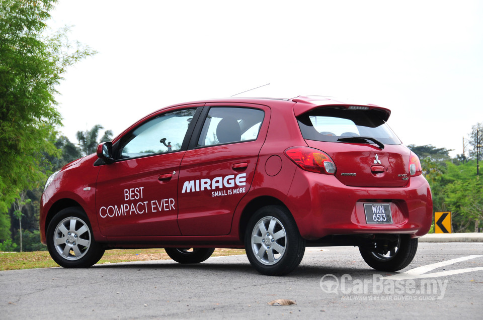 Mitsubishi Mirage Mk1 (2012) Exterior