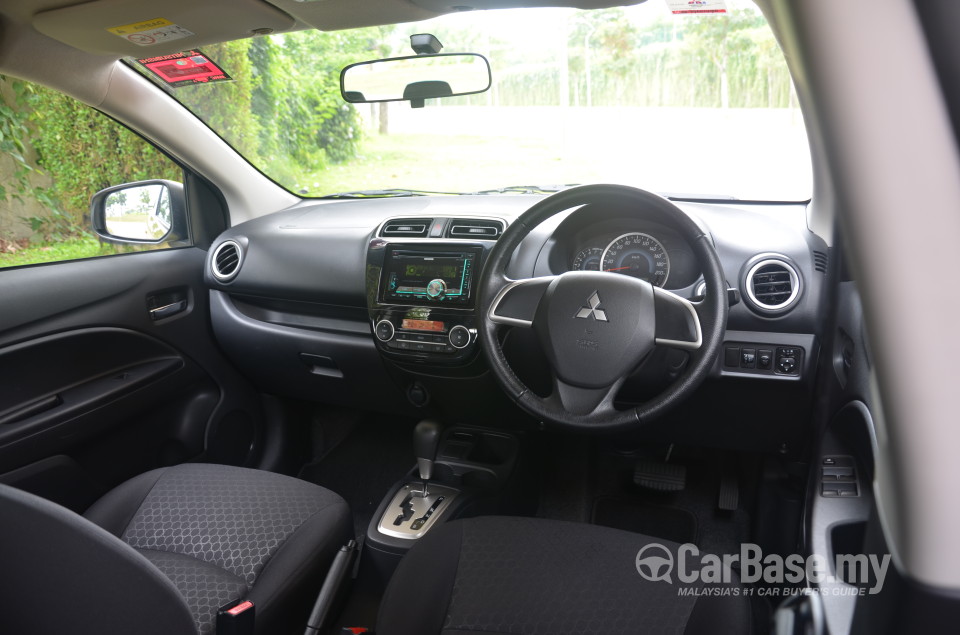 Mitsubishi Mirage Mk1 (2012) Interior