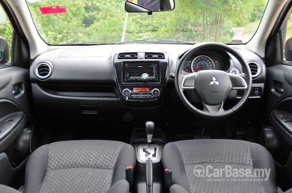 Mitsubishi Mirage Mk1 (2012) Interior