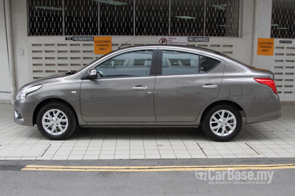 Nissan Almera N17 Facelift (2015) Exterior