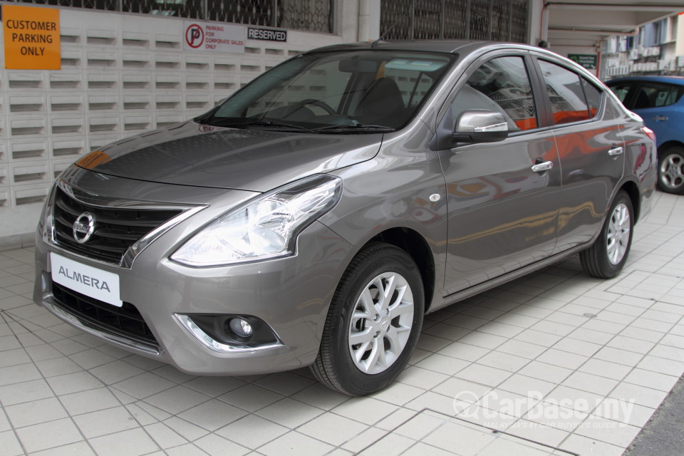 Nissan Almera N17 Facelift (2015) Exterior