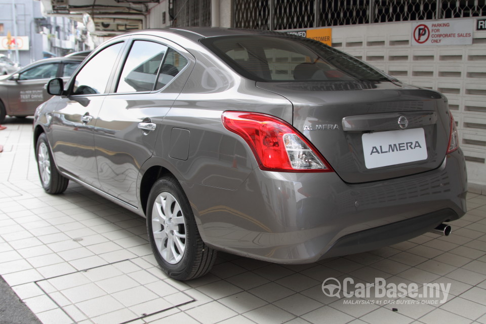 Nissan Almera N17 Facelift (2015) Exterior