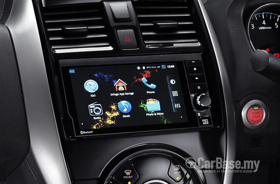 Nissan Almera N17 Facelift (2015) Interior