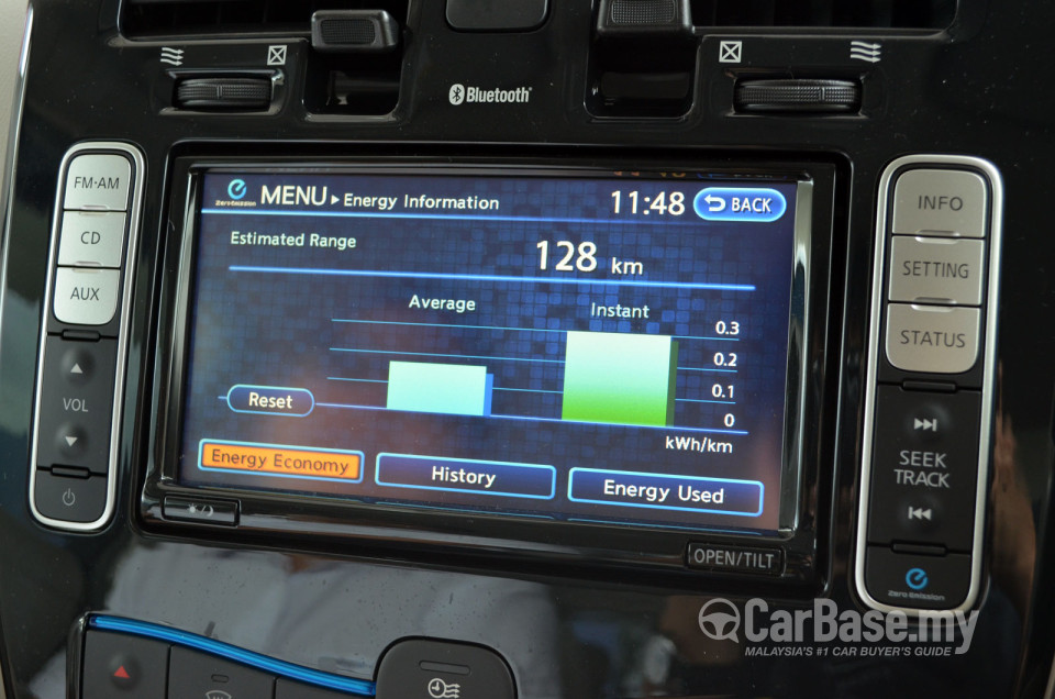 Nissan Leaf ZE0 (2013) Interior