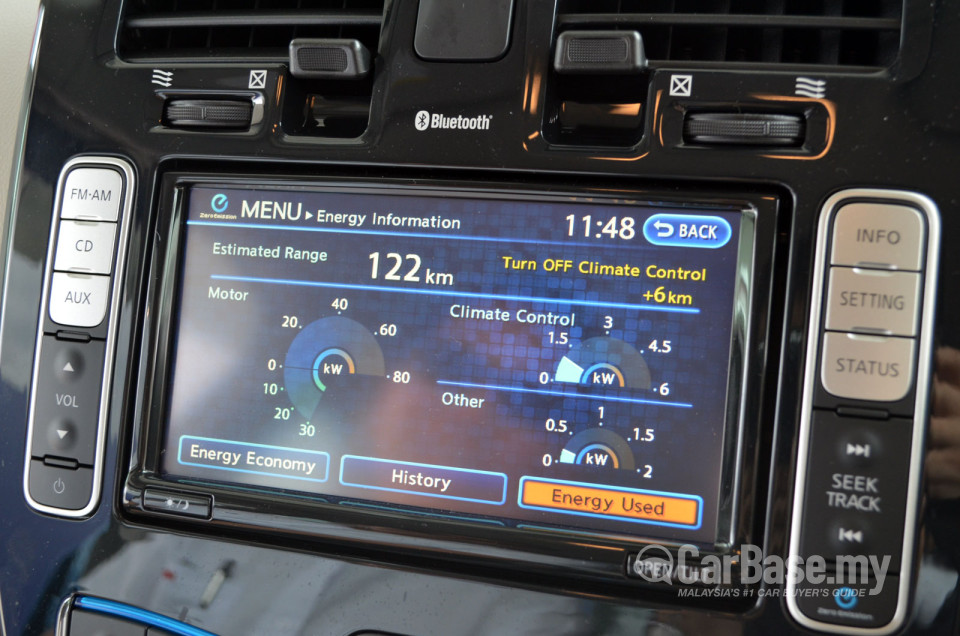 Nissan Leaf ZE0 (2013) Interior