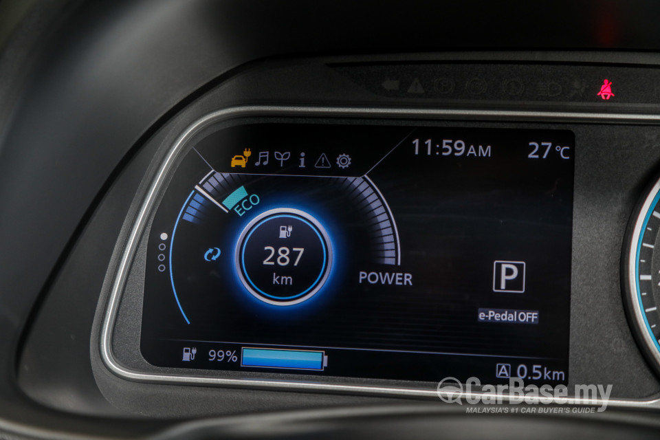 Nissan Leaf ZE1 (2019) Interior