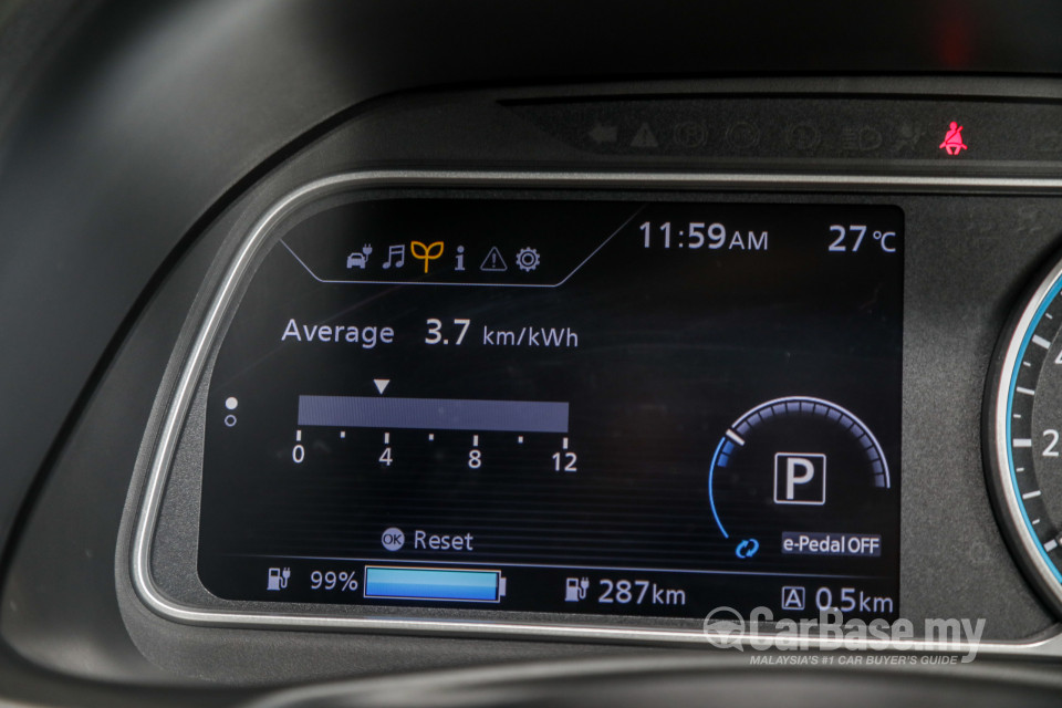Nissan Leaf ZE1 (2019) Interior