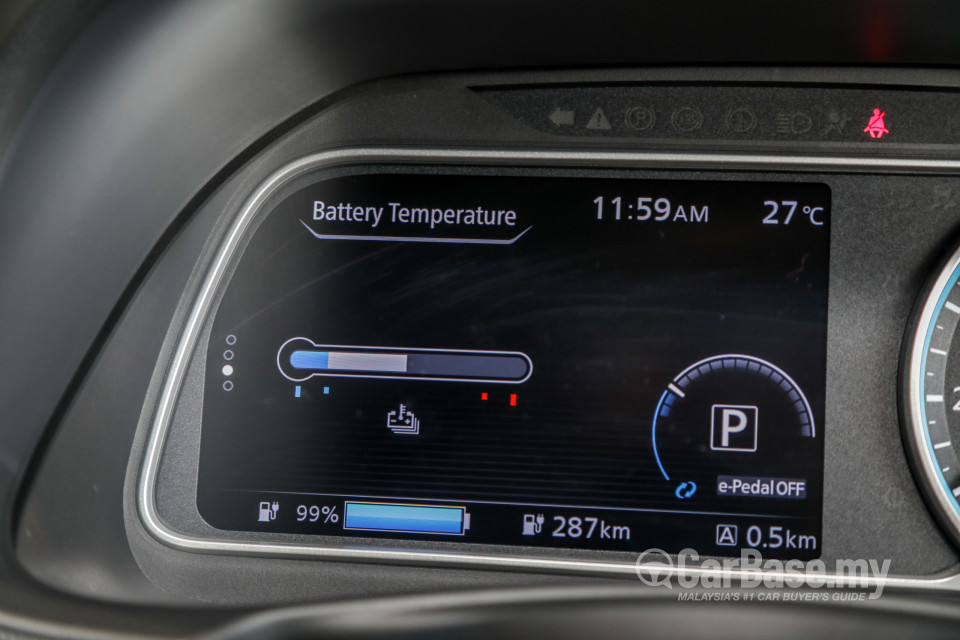 Nissan Leaf ZE1 (2019) Interior