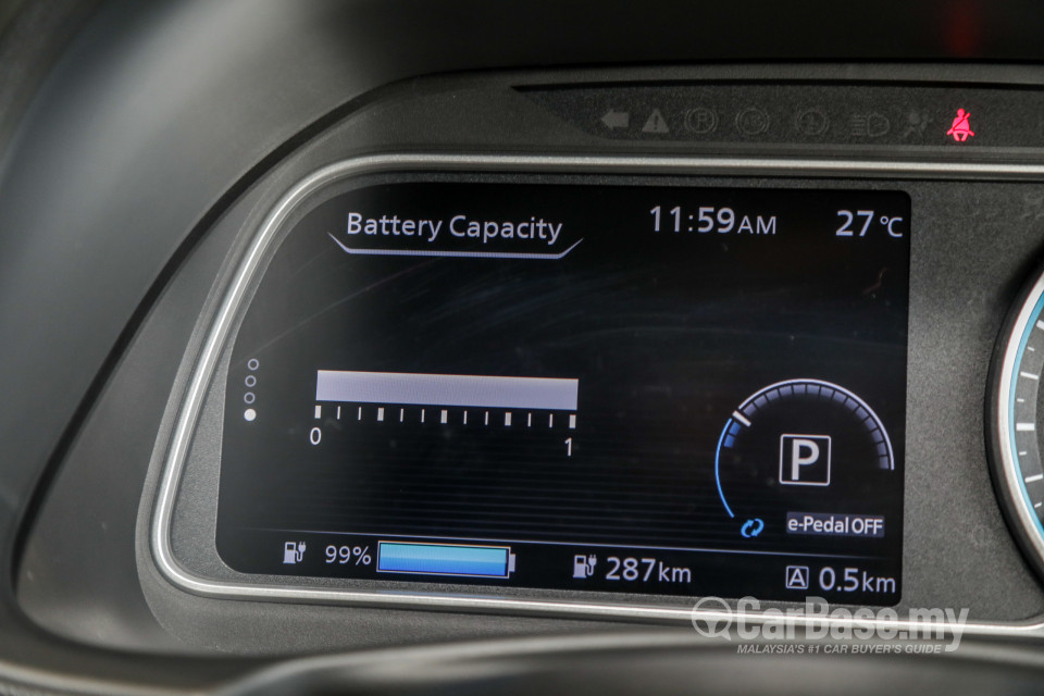 Nissan Leaf ZE1 (2019) Interior