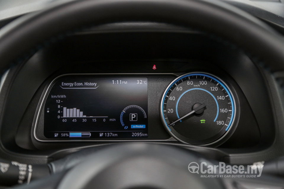 Nissan Leaf ZE1 (2019) Interior